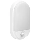 Adviti Aussenlampe Kunststoff 15 W 110lm IP54 mit Bewegungsmelder Weiß