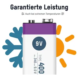 Ansmann Akku 9V 340 mAh 1 St.