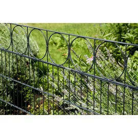 GAH Alberts Alberts Doppelstabmatten-Grundset Oslo 200 x 140 cm 6 m anthrazit