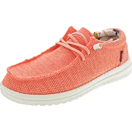 Fusion Mokassins Schnürschuhe in Orange 37 EU