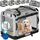 Cadoca® Cadoca faltbar Katzentransportbox Tier Transport Tierbox Größe XXL Grau