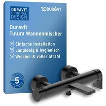Duravit Tulum Aufputz schwarz matt
