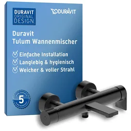 Duravit Tulum Aufputz schwarz matt
