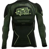 Acerbis Protektorenshirt X-Fit Future S/M Schwarz/Neon-Gelb