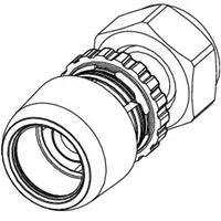 TECE 8803308 TECElogo-Ax Verschraubung, flachdichtend Dimension 32 x 1