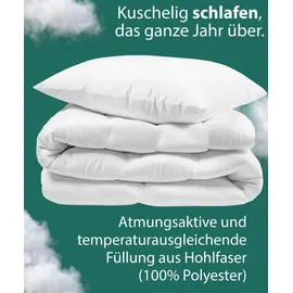 knerst KNERST® Kinder Bettdecke Set mit Kissen - Kinder Bettdecken Set für kuschelig, weiche Träume - Größe: Decke 135x200 cm / Kissen 80x80 cm
