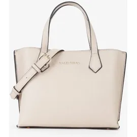 Valentino Fall Re Umhängetasche Kunstleder Beige