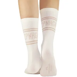 Copenhagen Studios Langsocken 2er Pack Weiß/Taupe 43-46