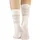Copenhagen Studios Langsocken 2er Pack Weiß/Taupe 43-46