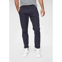 Bruno Banani Chinohose Regular Fit Blau 38 32