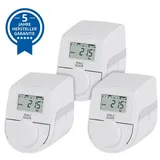 dnt Heizkörperthermostat 3er-Set Stand-Alone ca 4 Jahre Batterielaufzeit
