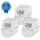 dnt Heizkörperthermostat 3er-Set Stand-Alone ca 4 Jahre Batterielaufzeit