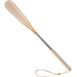 Einziehbarer Schuhlöffel, Teleskop-Schuhlöffel, Schuhanzieher mit langem Griff, leicht zu tragen, tragbarer Schuhlöffel, Schuhschaufel für Schwangere, Senioren, gelb, riferimento alla descrizione - Fare riferimento alla descrizione