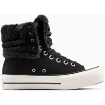 Converse Chuck Taylor All Star Fold Over Lift Damen Schwarz 39