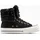 Converse Chuck Taylor All Star Fold Over Lift Damen Schwarz 39