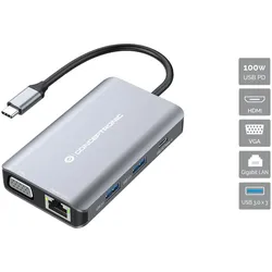 CONCEPTRONIC Dockingstation DONN21G 7-in-1