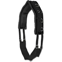 Waldhausen Longiergurt Soft Sattelgurt Schwarz