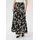 Kaffe Maxirock Damen Schwarz/Nature Organic Lines XL/XXL