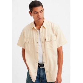Levis Hemd 'SS »RELAXED FIT Western' - Beige - M