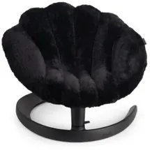 Tavo Haustierbett Shell 78,5 x 66 cm schwarz