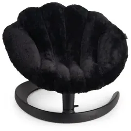 Tavo Haustierbett Shell 78,5 x 66 cm schwarz