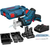 Bosch Akku-Säbelsäge GSA 12V-14 / 2x 4,0 Ah Akku + Ladegerät in L-Boxx