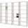 Tojo Hochstapler Standregal 76 x 32 x 38,5 cm Weiß
