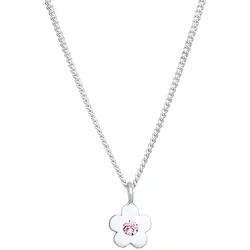 Elli Kinder Blume Kristalle 925 Silber silberfarben Damen 