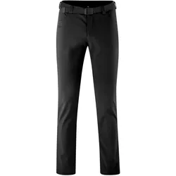 Maier Sports Outdoorhose Perlit (winddicht/wasserabweisend/innen Fleece) lang schwarz Herren
