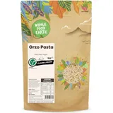 Wholefood Earth Orzo Pasta - GMO frei - Vegan - Milchfrei - Ohne Zusatz von Zucker, 1 kg