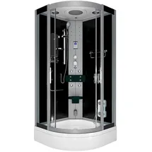 AcquaVapore Dampfdusche Duschtempel Sauna Dusche Duschkabine D46-63T2-EC 100x100