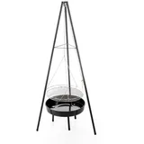 HC Garten & Freizeit Schwenkgrill Indiana schwarz