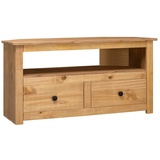 vidaXL TV-Eckschrank 93 x 49 x 49 cm Massivholz Panama-Kiefer