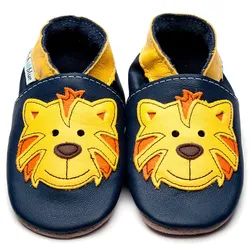 Tommy Tiger Kleinkinder Krabbelschuhe, Dunkelblau/Gelb (Navy)