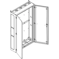 ABN Standgehäuse schutzisoliert IP55 BxHxT: 1090x1890x340mm - beidseitig offen