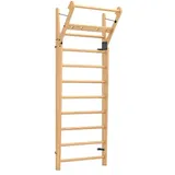 NOHrD Sprossenwand mit Ausleger, Eiche, 10 Sprossen