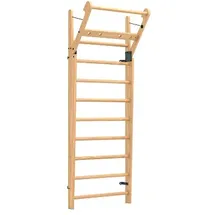 NOHrD Sprossenwand mit Ausleger, Eiche, 10 Sprossen