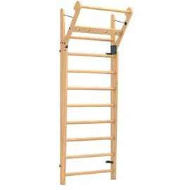 NOHrD Sprossenwand mit Ausleger, Eiche, 10 Sprossen