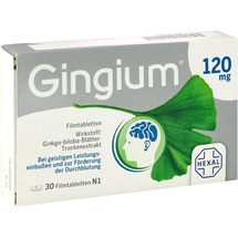 Hexal Gingium 120 mg Filmtabletten 30 St.