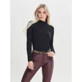 Jdy Stehkragenshirt Schwarz M