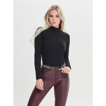 Jdy Stehkragenshirt Schwarz M