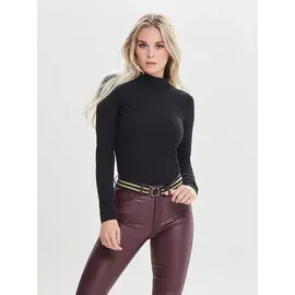 Jdy Stehkragenshirt Schwarz M