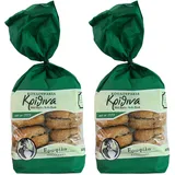 Erofili Mini Gerstenbrötchen Zwieback aus Kreta – 2er Pack (2×600 g) – Original Dakos-Zwieback – Fettarm, ballaststoffreich, ohne Konservierungsstoffe – Traditionelles kretisches Rezept