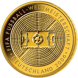 Der erste und einzige deutsche Fußball-Gold-Euro - D!