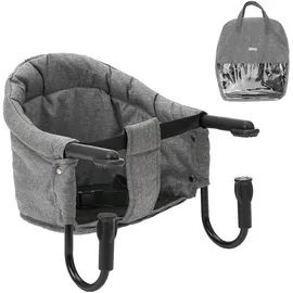 fillikid Tischsitz Melange Grau inkl. Tasche