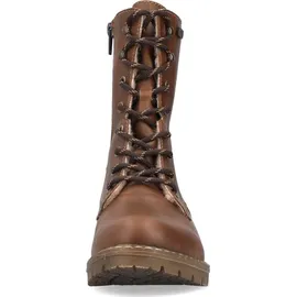 Rieker Schnürstiefel in braun - Gr.: 40