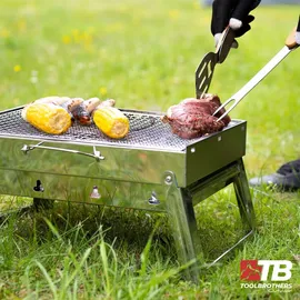 Toolbrothers Outdoor Grill Set Edelstahl