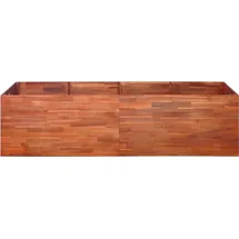 vidaXL Garten-Hochbeet Akazienholz 200x50x50 cm