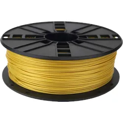 Ampertec 3D-Filament ABS gelbgold 1.75mm 1000g Spule