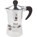 Bialetti Break 1 Tasse Silber